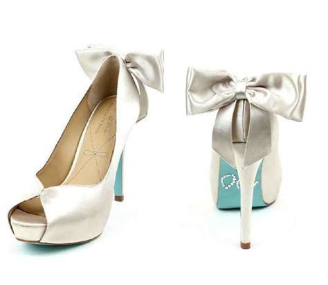 louboutin denim wedding shoes